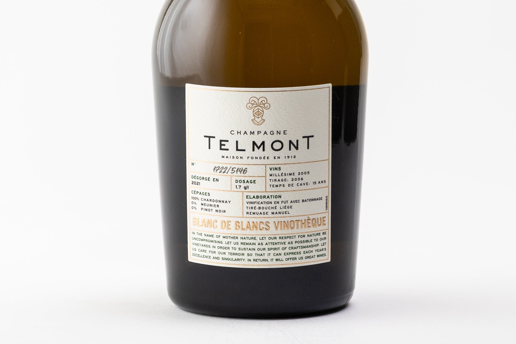 テルモン ブラン・ド・ブラン ヴィノテーク 2006