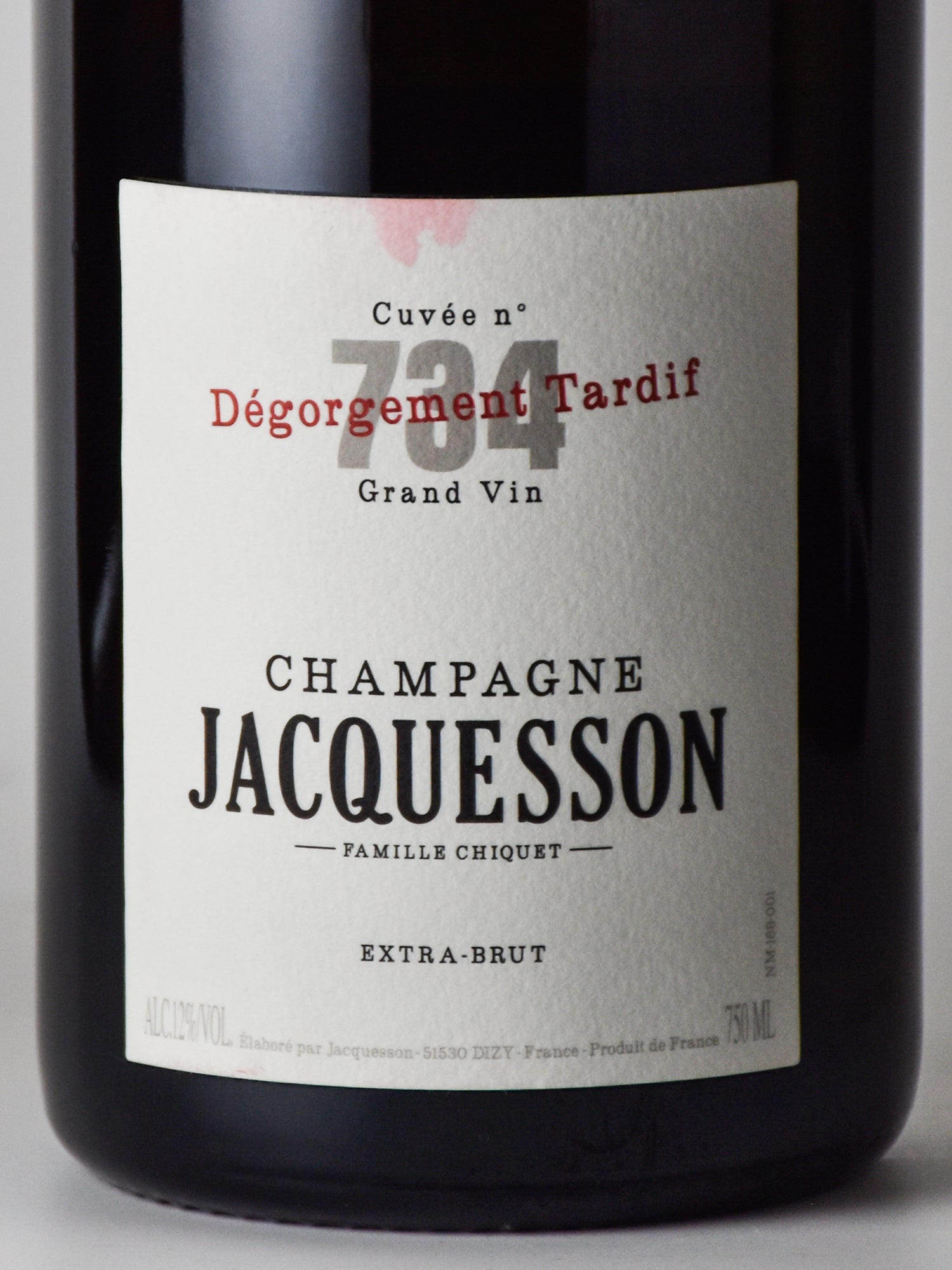 ジャクソン・キュヴェ・＃７３４・デゴルジュマン・タルディフ N.M.